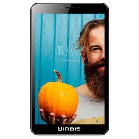 Планшет Irbis TZ82 4*1,3ГГц/1Гб/8Гб/8" 1280*800 IPS/WiFi/Bluetooth/GPS/3G/Android 4.4 черный