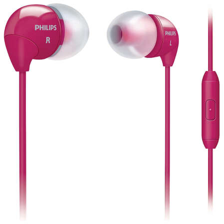 Гарнитура Philips SHE3515PK Pink