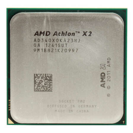 Процессор AMD Athlon X2 340, 3.2ГГц, Сокет FM2, OEM, AD340XOKA23HJ