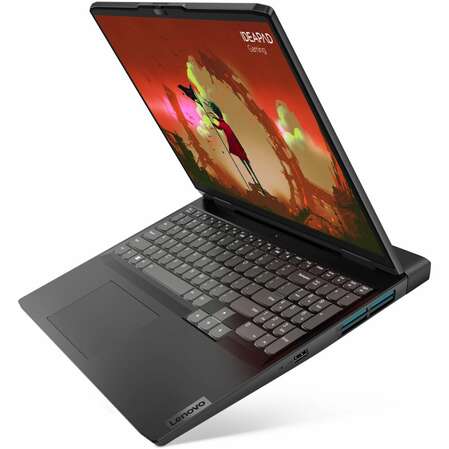 Ноутбук Lenovo IdeaPad Gaming 3 16ARH7 AMD Ryzen 5 6600H/8Gb/512Gb SSD/NV RTX3050 4Gb/16" WUXGA/DOS Onyx Grey