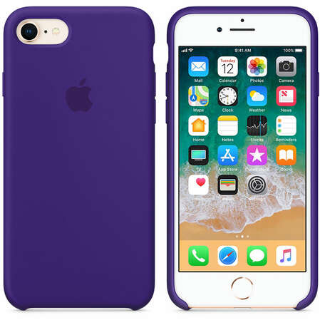 Чехол для Apple iPhone 8/7 Silicone Case Ultra Violet