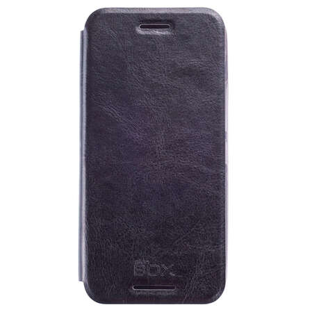 Чехол для HTC One M9 SkinBox Lux, черный