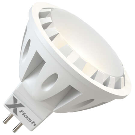 Светодиодная лампа X-flash MR16 GU5.3 6W 220V 3000K 43460