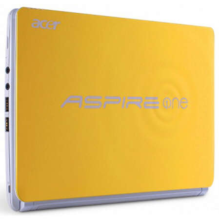 Нетбук Acer Aspire One HAPPY2-N578Qyy iAtom N570/2Gb/320Gb/GMA 3150/10.1"/WF/BT/Cam/W7St Yellow