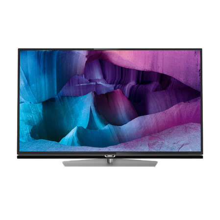 Телевизор 55" Philips 55PUS7150 (4K UHD 3840x2160, 3D, Smart TV, USB, HDMI, Wi-Fi) черный/серебристый