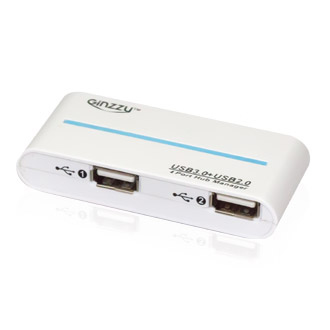 4-port USB Hub GiNZZU GR-324UW (1 x USB3.0 + 3 x USB2.0)