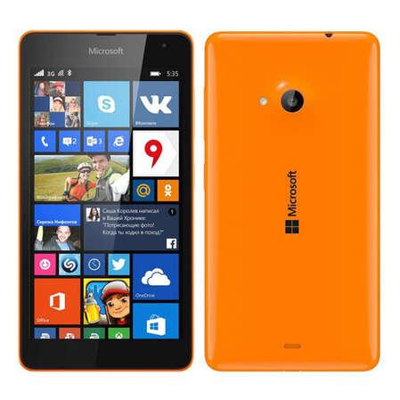 Смартфон Microsoft Lumia 535 Dual Sim Orange