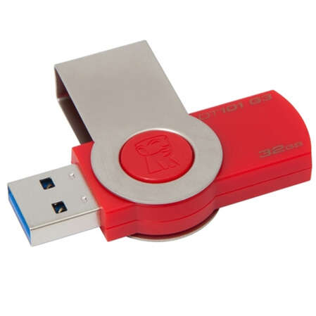 USB Flash накопитель 32GB Kingston DataTraveler 101 G3 (DT101G3/32Gb) USB 3.0 Красный