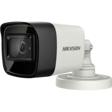Камера видеонаблюдения Видеокамера уличная Hikvision DS-2CE16D7T-ITF, 3.6 мм, 5Мп, EXIR-подсветка до 30 м, белый