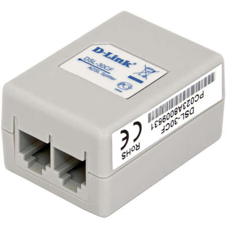 Сплиттер для ADSL D-Link DSL-30CF/RS Annex A 