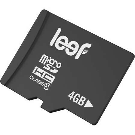 Micro SecureDigital 4Gb HC Leef class10 (LFMSD-00410R)