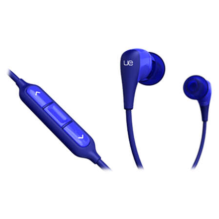 Наушники Logitech Ultimate Ears 200vi Blue с микрофоном 985-000285