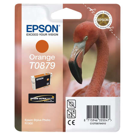 Картридж EPSON T0879 Orange для Stylus Photo R1900 C13T08794010