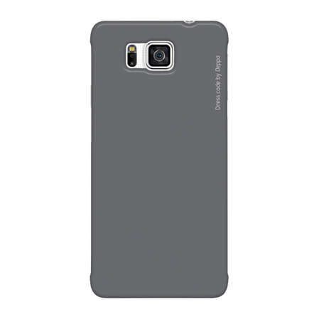 Чехол для Samsung G850 Galaxy Alpha Deppa Air Case, серый