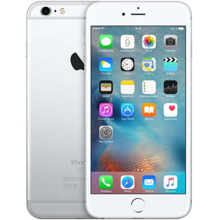 Смартфон Apple iPhone 6s Plus 32Gb Silver (MN2W2RU/A)
