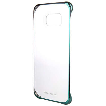 Чехол для Samsung G925 Galaxy S6 Edge Clear Cover Зеленый