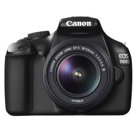 Зеркальная фотокамера Canon EOS 1100D Kit EF-S 18-55 DC 