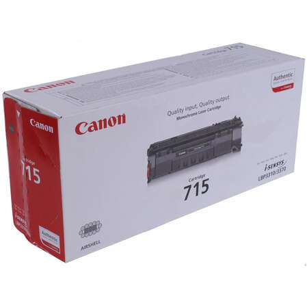 Картридж Canon 715 для LBP-3310/3370 (3000стр)