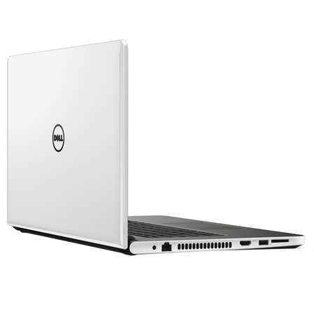 Ноутбук Dell Inspiron 5558 Core i3 4005U/4Gb/500Gb/15.6"/Cam/DVD/Linux White