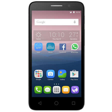 Смартфон Alcatel One Touch 5015D Pixi 3(5) Dual sim Silver 