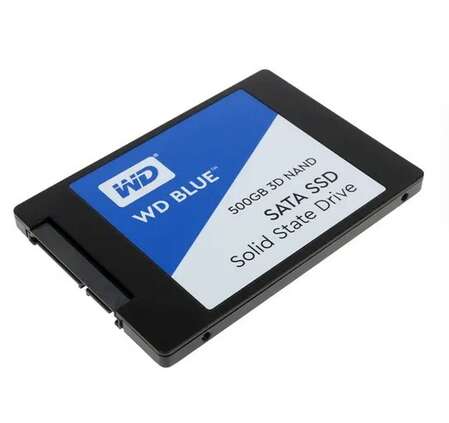 Внутренний SSD-накопитель 500Gb Western Digital Blue WDS500G2B0A SATA3 2.5" 