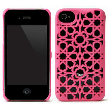 Чехол для iPhone 4/iPhone 4S FreshFiber Hidden Stars/Pink  