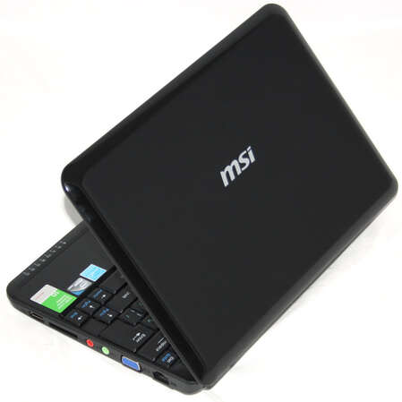 Нетбук MSI Wind U100-240RU Atom N270/1Gb/160Gb/BT/WinXP/10"/ Black 6cell