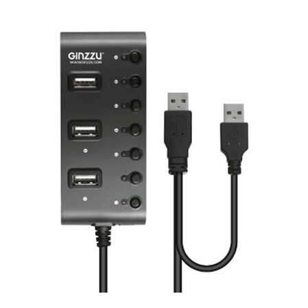 7-port USB2.0 Hub GiNZZU GR-487UB