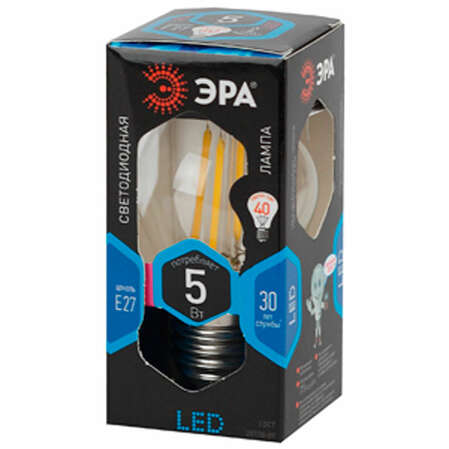 Светодиодная лампа ЭРА F-LED P45-5W-840-E27 Б0019009