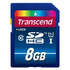 SecureDigital 8Gb Transcend SDHC UHS-I Class10 SD3.0 Premium 300X (TS8GSDU1)