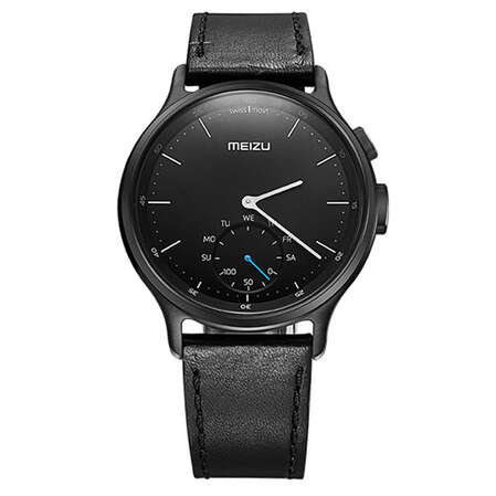 Умные часы Meizu Mix R20 Smart Watch Leather, Black