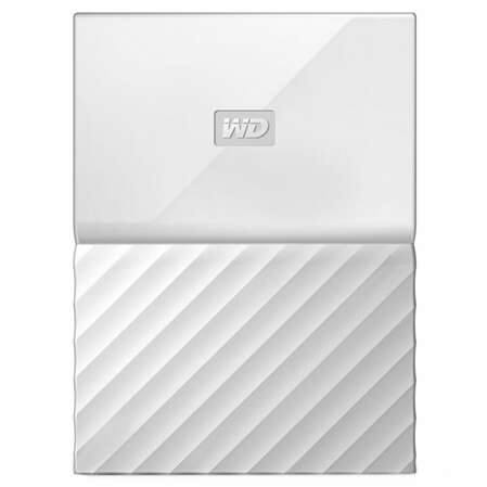 Внешний жесткий диск 2.5" 1Tb WD My Passport WDBBEX0010BWT-EEUE USB3.0 Белый