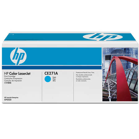 Картридж HP CE271A Cyan для Color LJ CP5525 (15000стр)