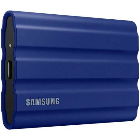 Внешний SSD-накопитель 1Tb Samsung T7 Shield MU-PE1T0R/WW (SSD) USB 3.2 Type C Синий