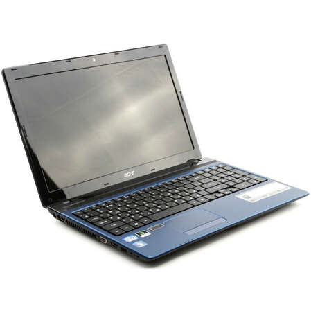 Ноутбук Acer Aspire AS5750G-2454G50Mnbb Core i5 2450M/4Gb/500Gb/DVD/nVidia GF630 1Gb/15.6"/WiFi/W7HB 64 blue