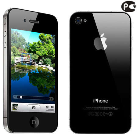 Смартфон Apple iPhone 4 16Gb black (MC603RR)
