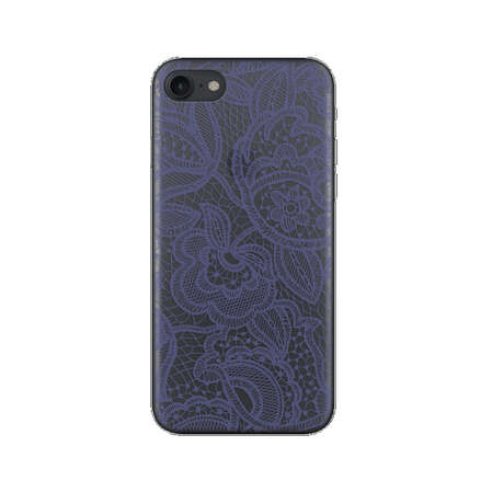 Чехол для iPhone 7 Deppa Art Case Boho/Кружево темное