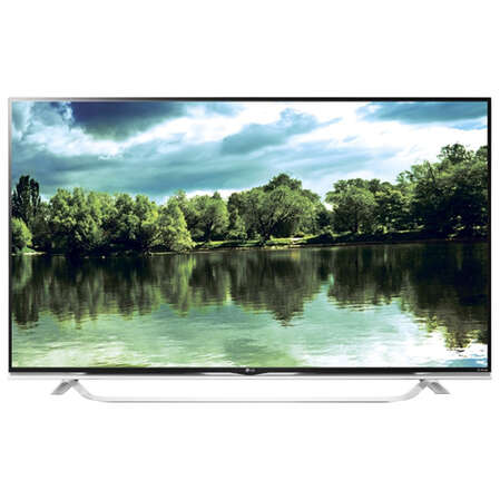 Телевизор 60" LG 60UF853V (4K UHD 3840x2160, 3D, Smart TV, USB, HDMI, Wi-Fi) белый