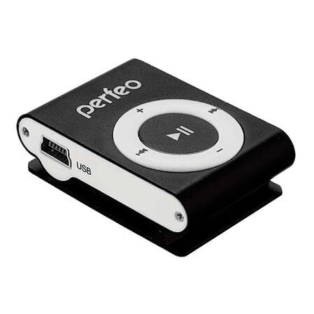 MP3-плеер Perfeo VI-M001-8GB Music Clip Titanium 8 Gb, черный