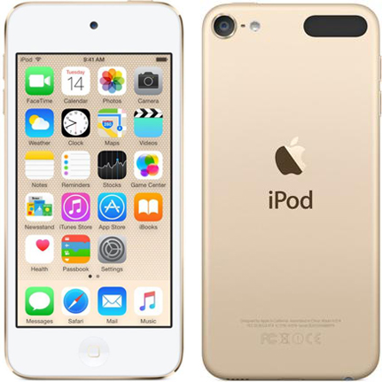MP3-плеер Apple iPod Touch 16gb gold (MKH02RU)