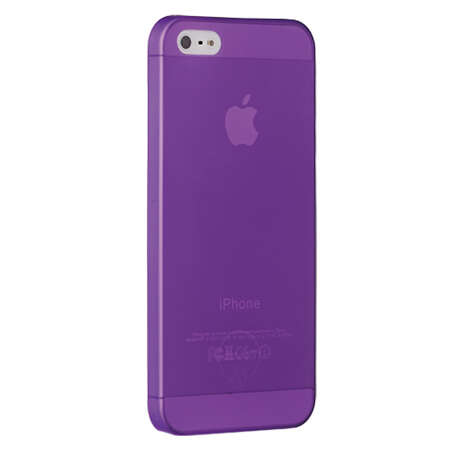 Чехол для iPhone 5 / iPhone 5S Ozaki O!coat 0.3 Jelly Purple OC533PU