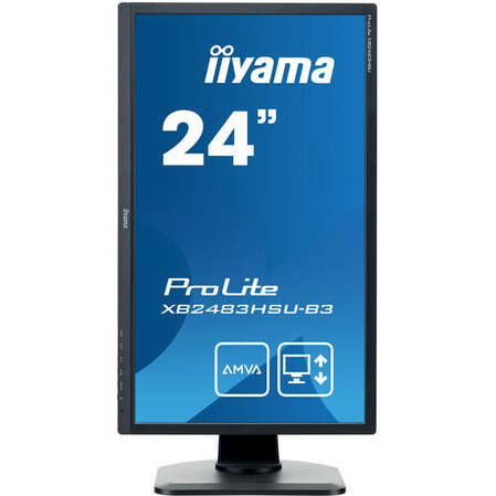 Монитор 24" Iiyama ProLite XB2483HSU-B3 VA 1920x1080 4ms HDMI, DisplayPort, VGA
