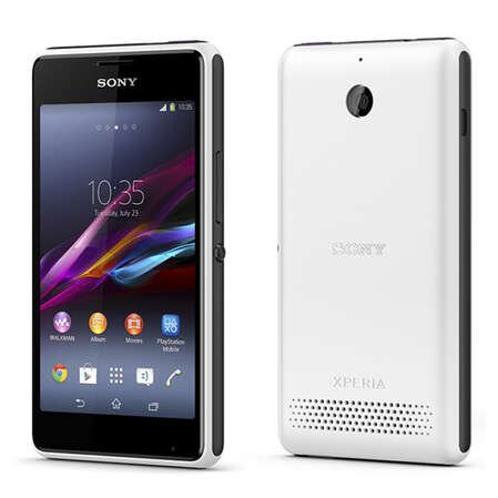 Смартфон Sony D2105 Xperia E1 Dual White