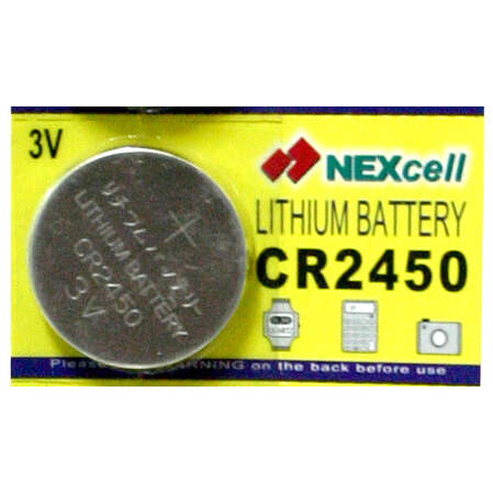 Батарейки Nexcell литиевая CR2450 1шт