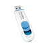 USB Flash накопитель 64GB A-Data C008 (AC008-64G-RWE) Blue/White выдвижной