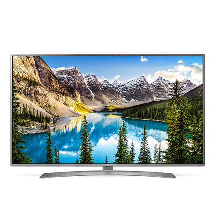 Телевизор 55" LG 55UJ670V (4K UHD 3840x2160, Smart TV, USB, HDMI, Bluetooth, Wi-Fi) серый