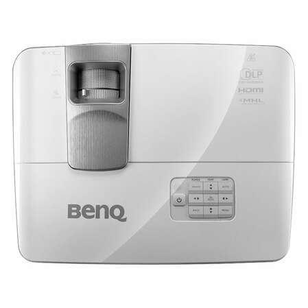 Проектор Benq W1080ST+ DLP DC3 DMD; 1080P Full HD Video Projector; Brightness 2200 AL; High contrast ratio 10000:1;  3D via HDMI; HDMI