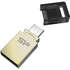 USB Flash накопитель 16GB Silicon Power Mobile X10 (SP016GBUF2X10V1C) USB 2.0 + microUSB (OTG) Черно-золотистый