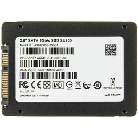 Внутренний SSD-накопитель 256Gb A-Data Ultimate SU800 ASU800SS-256GT-C SATA3 2.5"