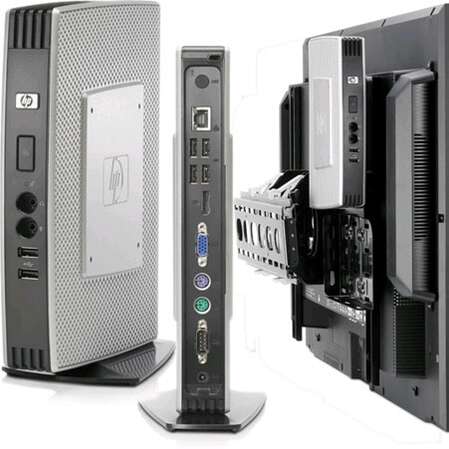HP t5745 VU903AA Atom N280 1.66GHz/1GB Flash/1GB DDR-3/GL40/kbd/mouse/ThinPro